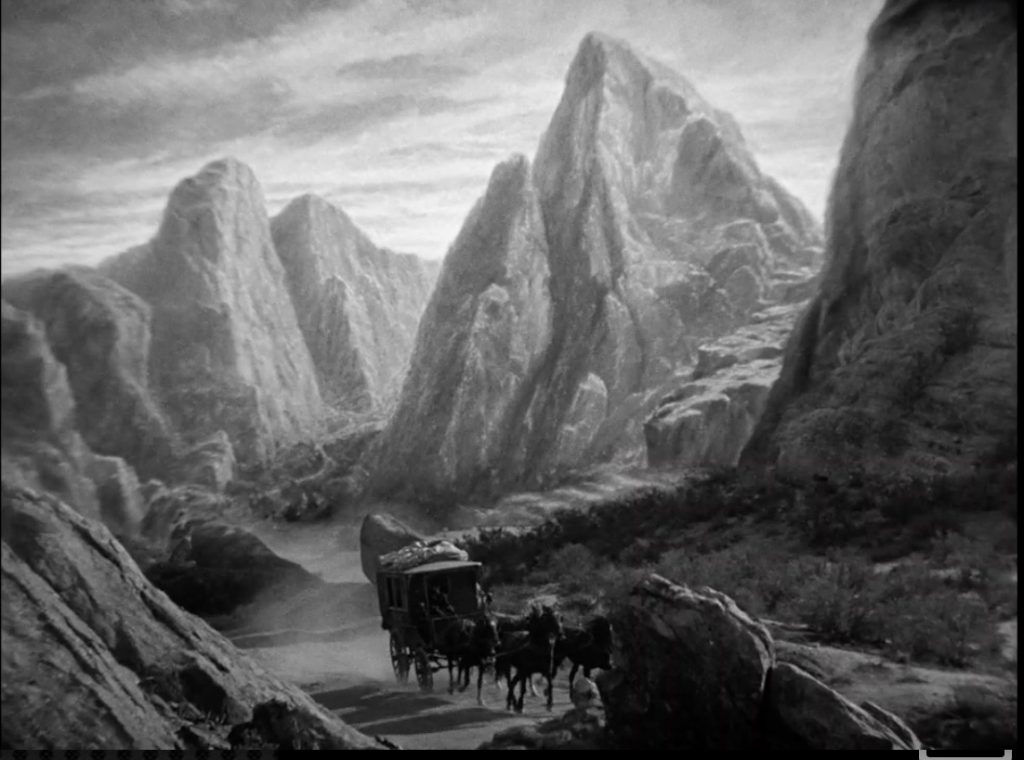 Nearing the Borgo Pass. Tod Browning's Dracula.