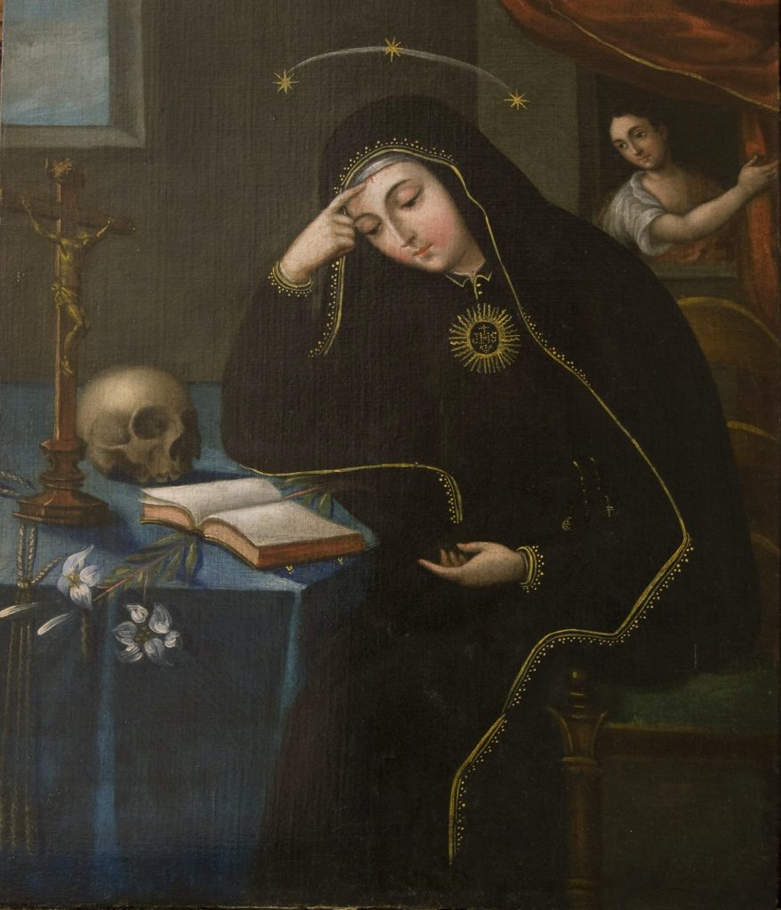 St. Rita of Cascia 18th-century, artist unknown.