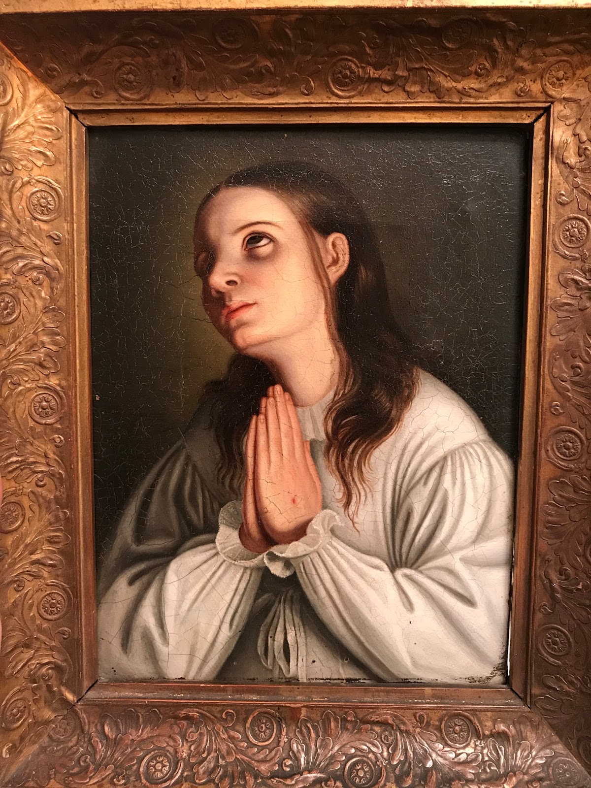 Stigmatic Maria von Mörl, subject to demonic attacks.