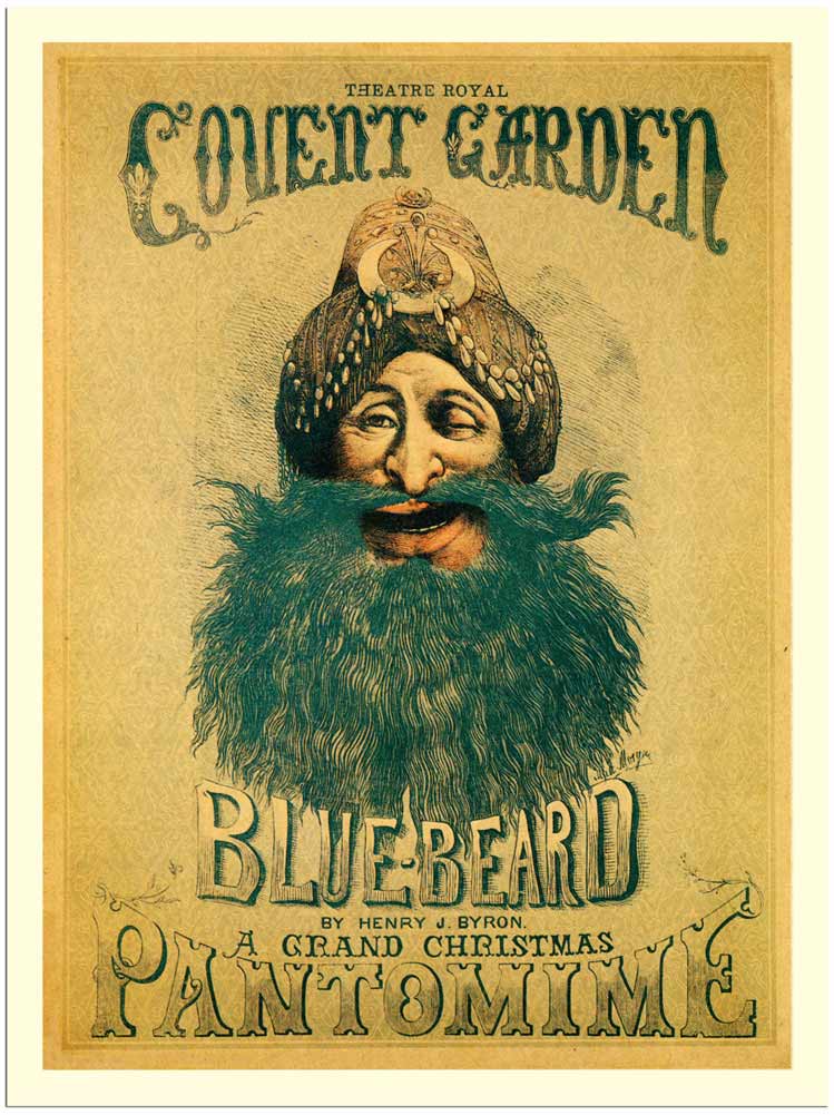 1870s poster for Covent Garden pantomime