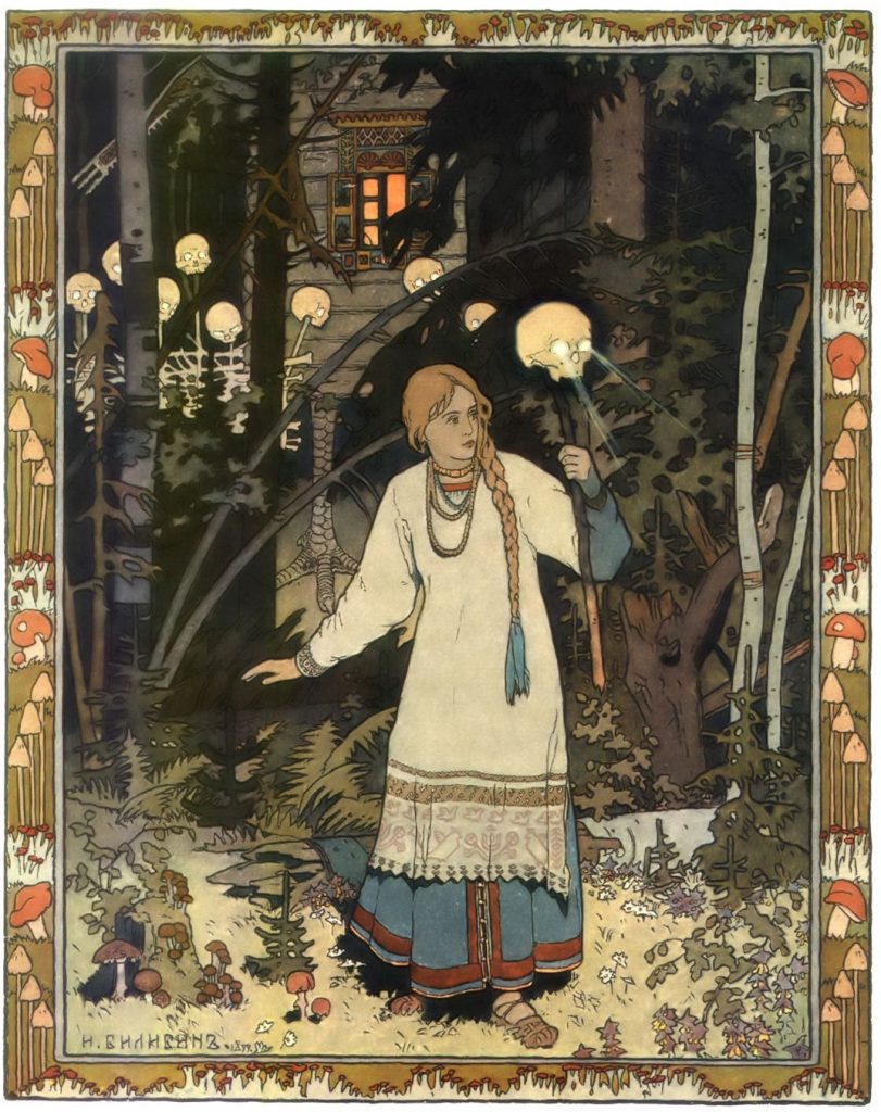 Vasilisa, illustration by Ivan Bilibin, 1899