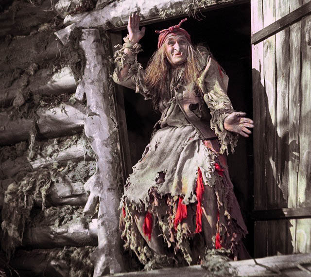 Millyar as the Baba Yaga