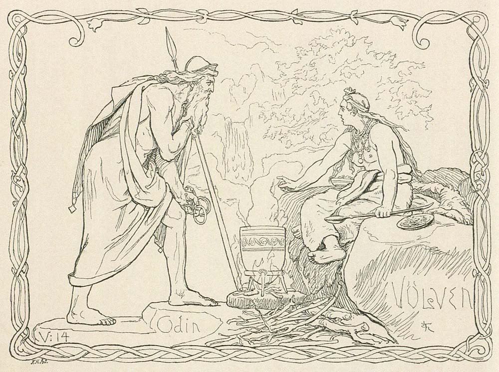 Odin and the Völva 